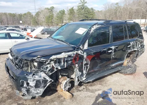 2013 Toyota Land Cruiser V8 from USA, damaged, VIN JTMHY7AJ4D4009634